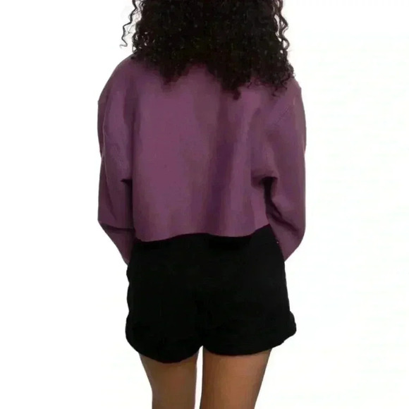 Champion Reverse Weave C Logo Cropped  Sweater Size XL - Picture 2 of 9